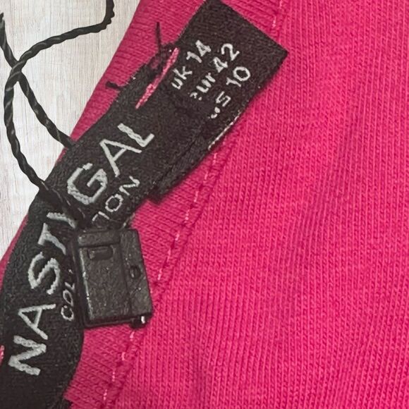 Nasty Gal Womens Bodysuit Size 10‎ Plunge Neckline Chic Fun Feminine NWT - Picture 5 of 7